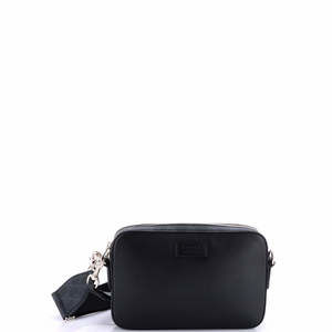 Gucci Small Crossbody Camera Bag Leather and GG Coated Canvas